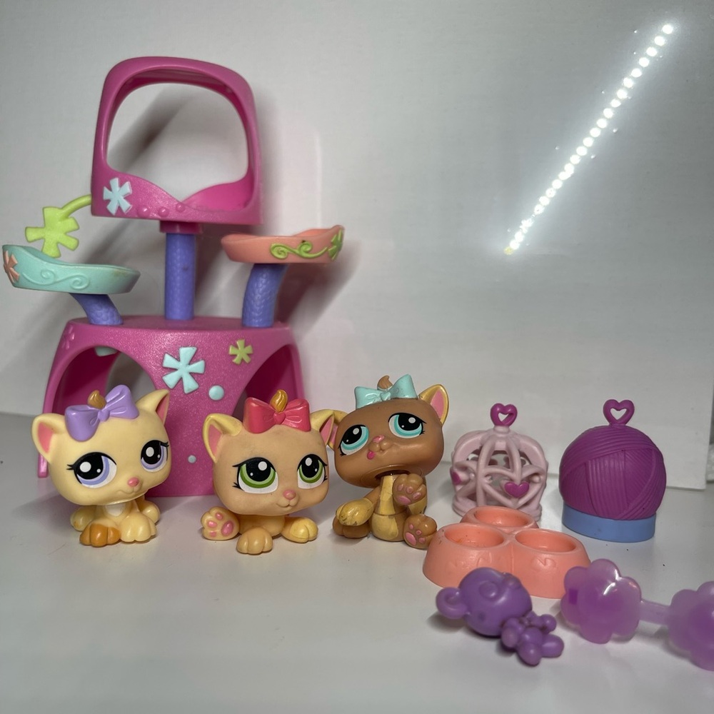 Lps 3 kittens babies